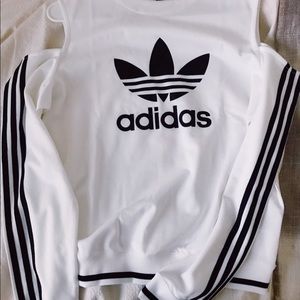 Adidas Cold Shoulder Shirt